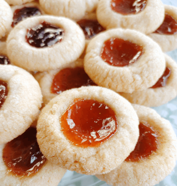 The Very BEST Thumbprint Cookies