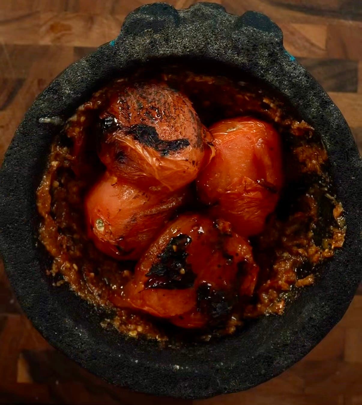 Salsa Roja de Molcajete
