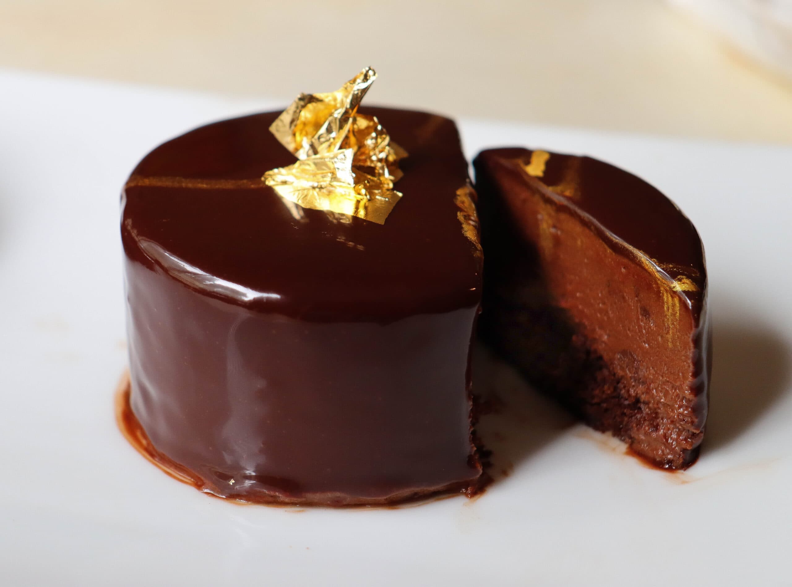 Chocolate Mousse Entremet Cake