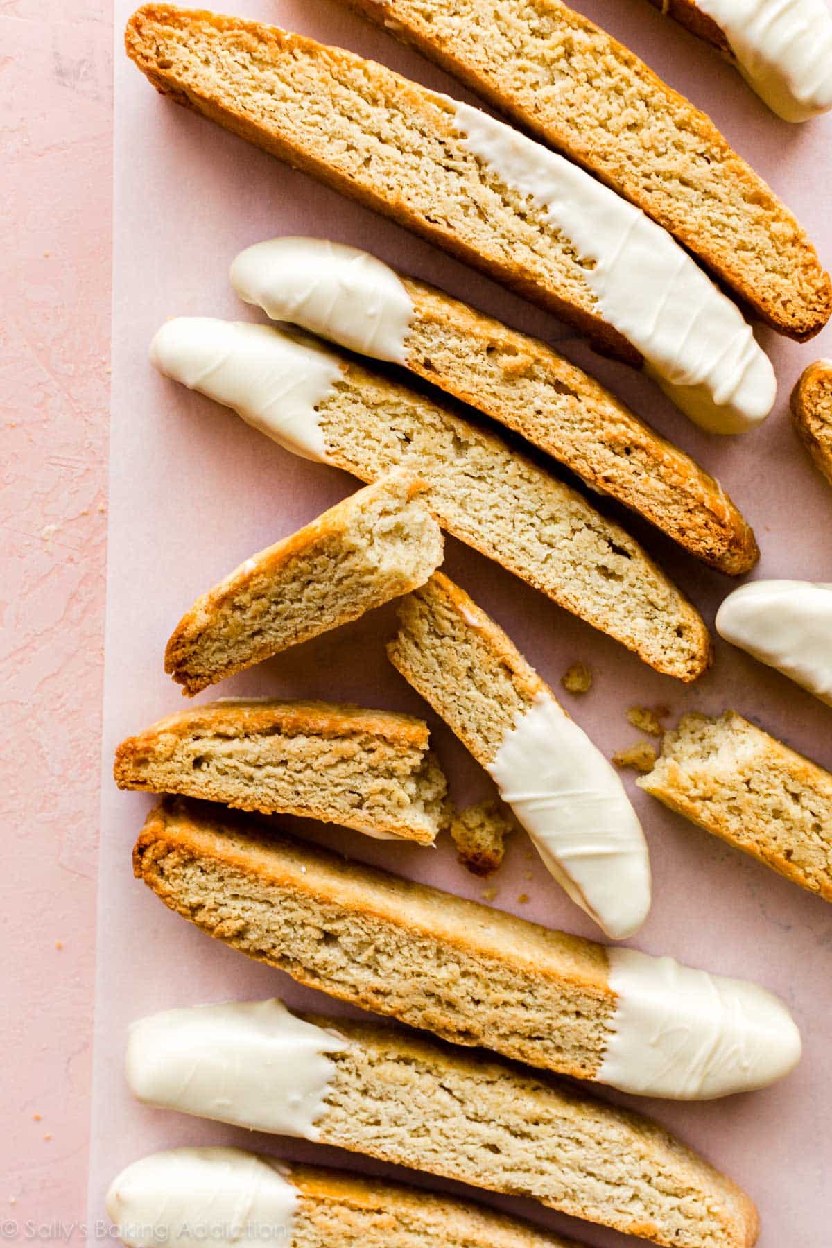Sweet Vanilla Bean Biscotti