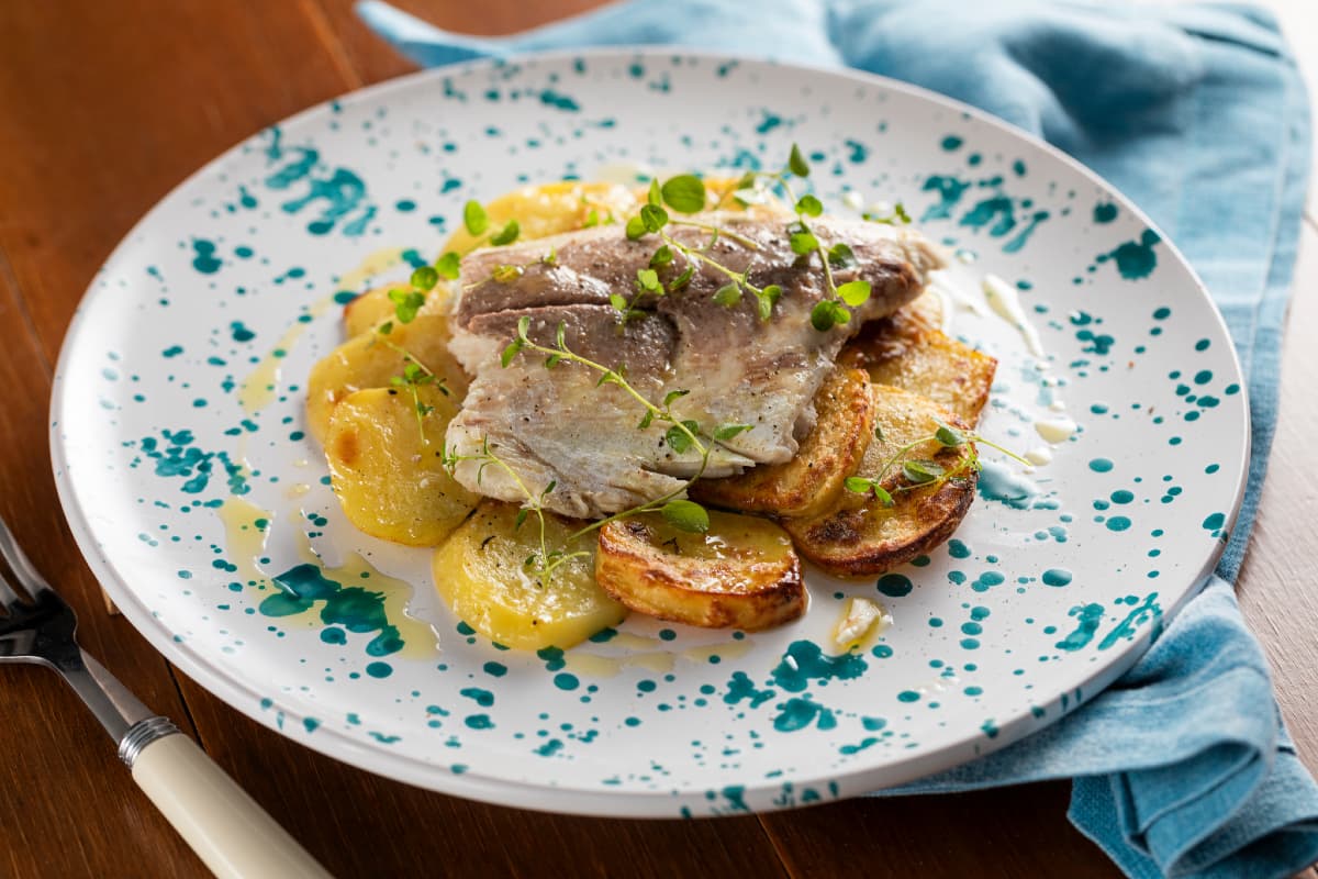 Baked Amberjack