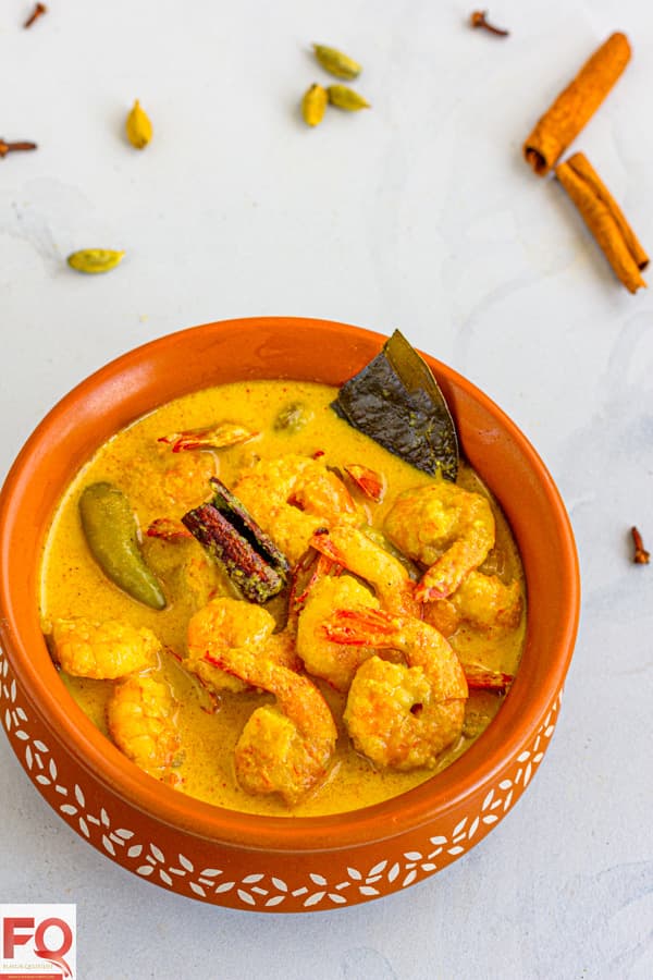 Chingri Malaikari | Bengali Prawn Curry in Coconut Milk