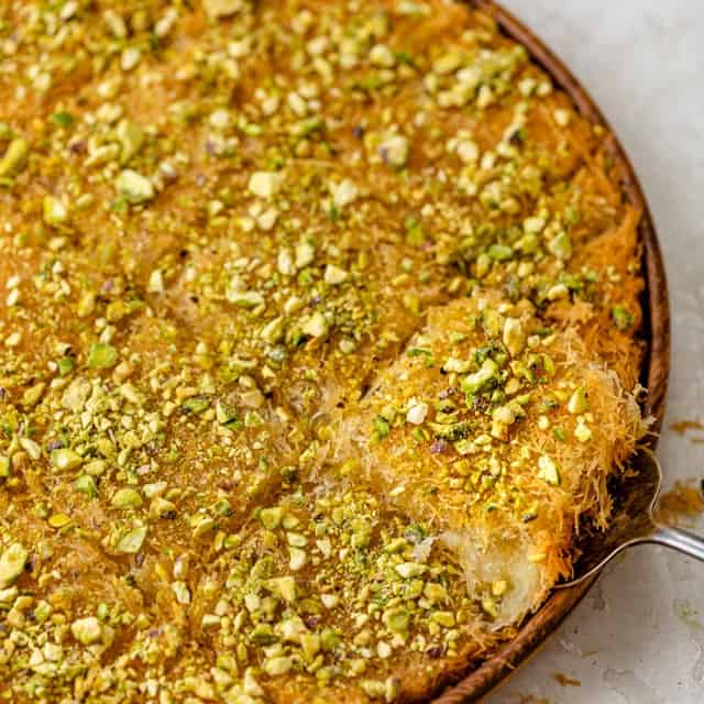 Lebanese Homemade Knafeh