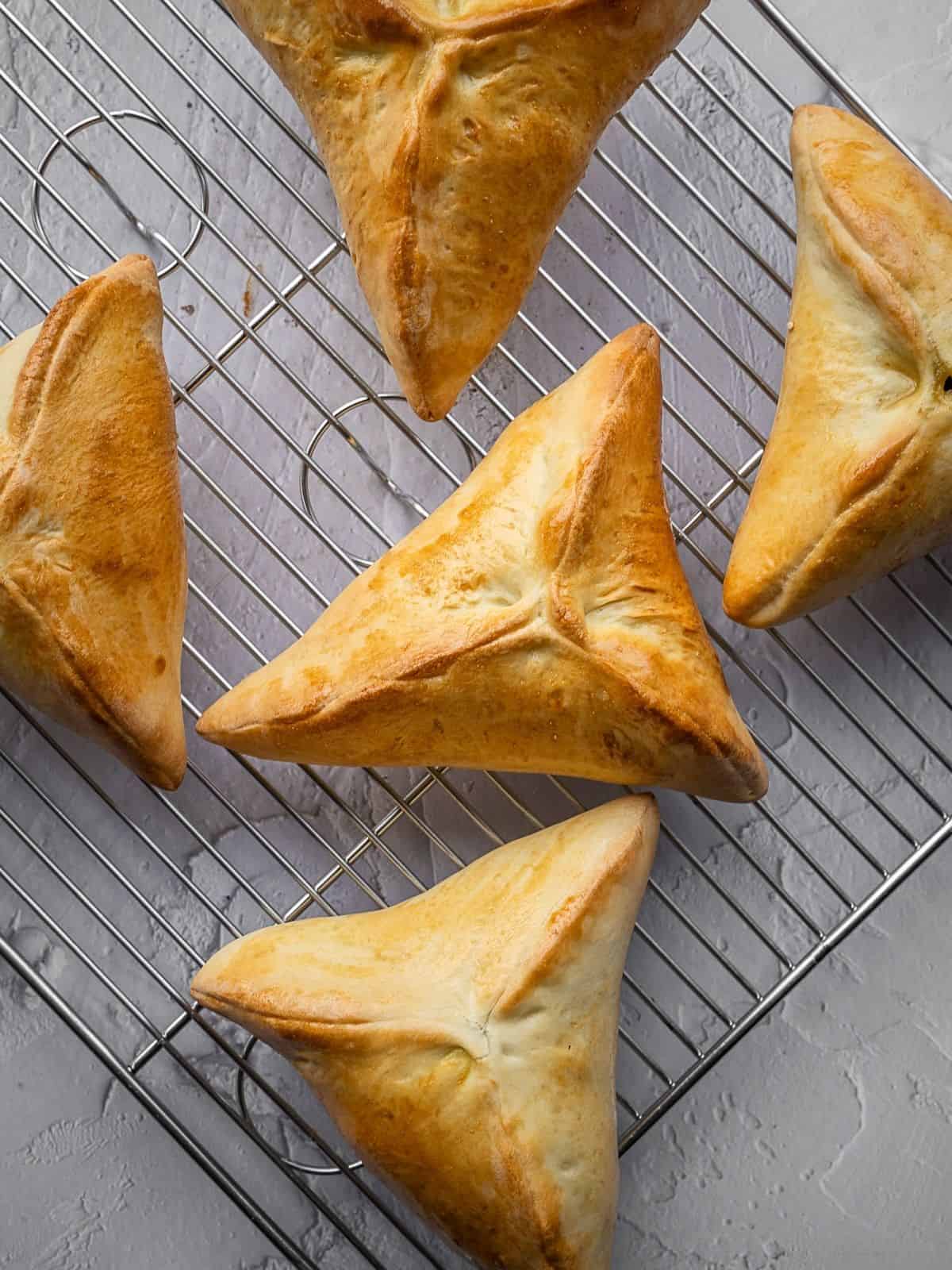 Spinach Fatayer (Levantine Savory Hand Pies)