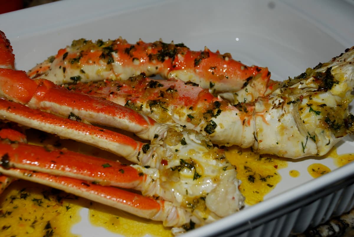 Oven-Roasted Dungeness Crab