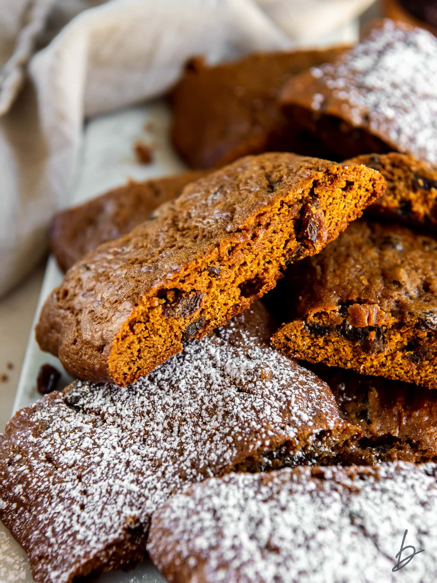 Spiced Hermit Cookies