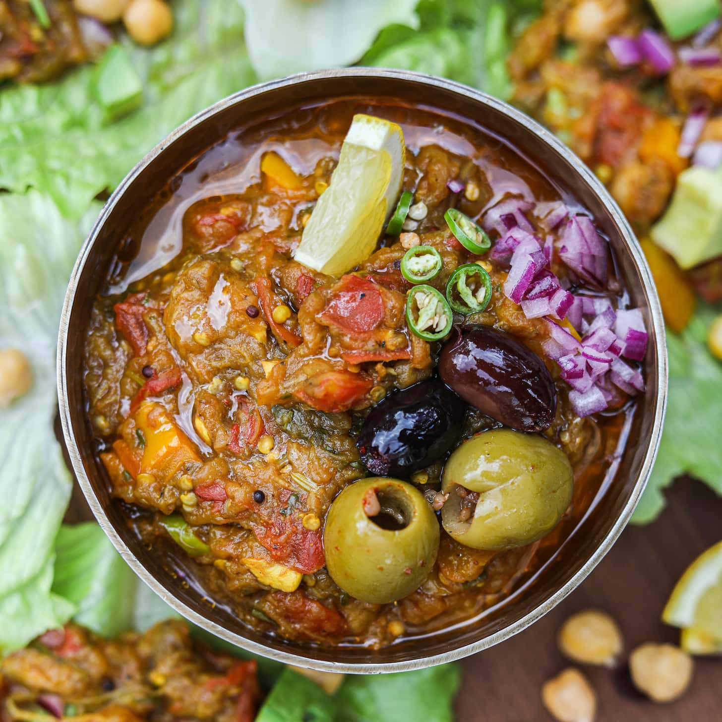 Roasted Baingan Bharta (Indian Eggplant)