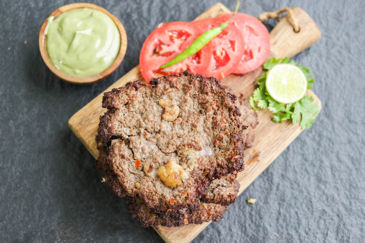 Pakistani Chapli Kabab
