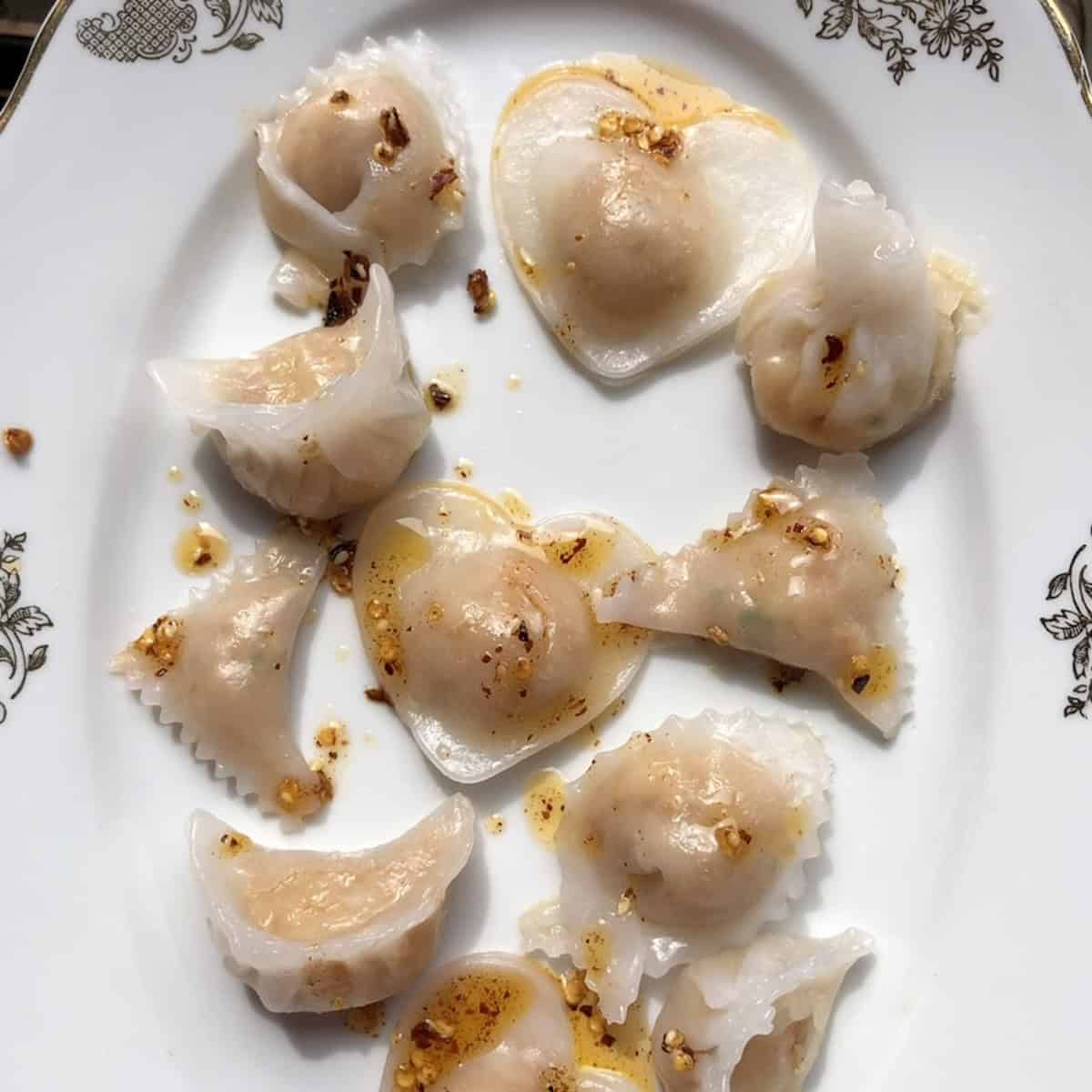 Crystal Shrimp Dumplings 虾饺 (Dim Sum Har Gow)