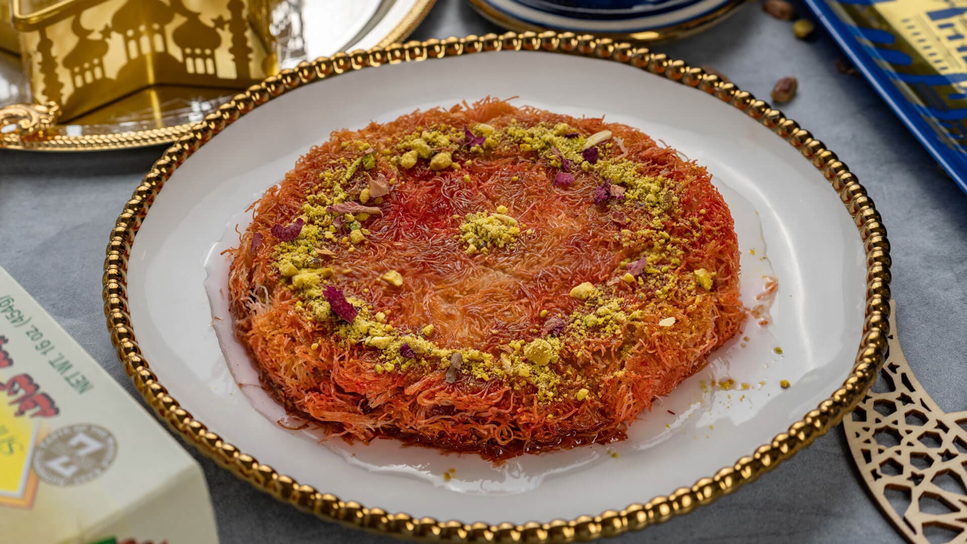 Kunafa Recipe – A Crispy, Cheesy Dessert for Eid