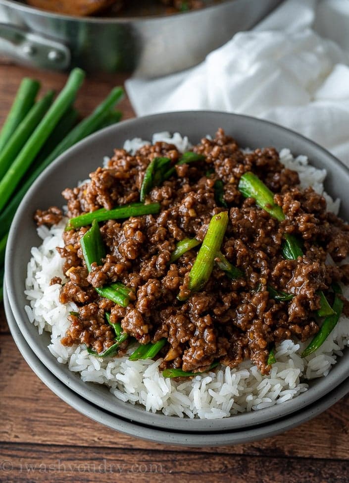 Mongolian Ground Beef