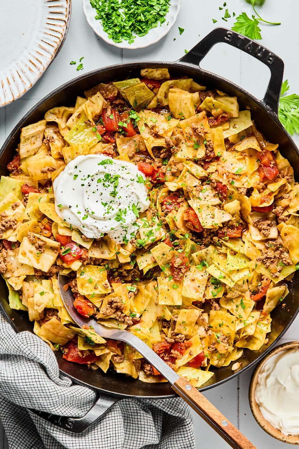 Ground Beef and Cabbage (25-Minute)