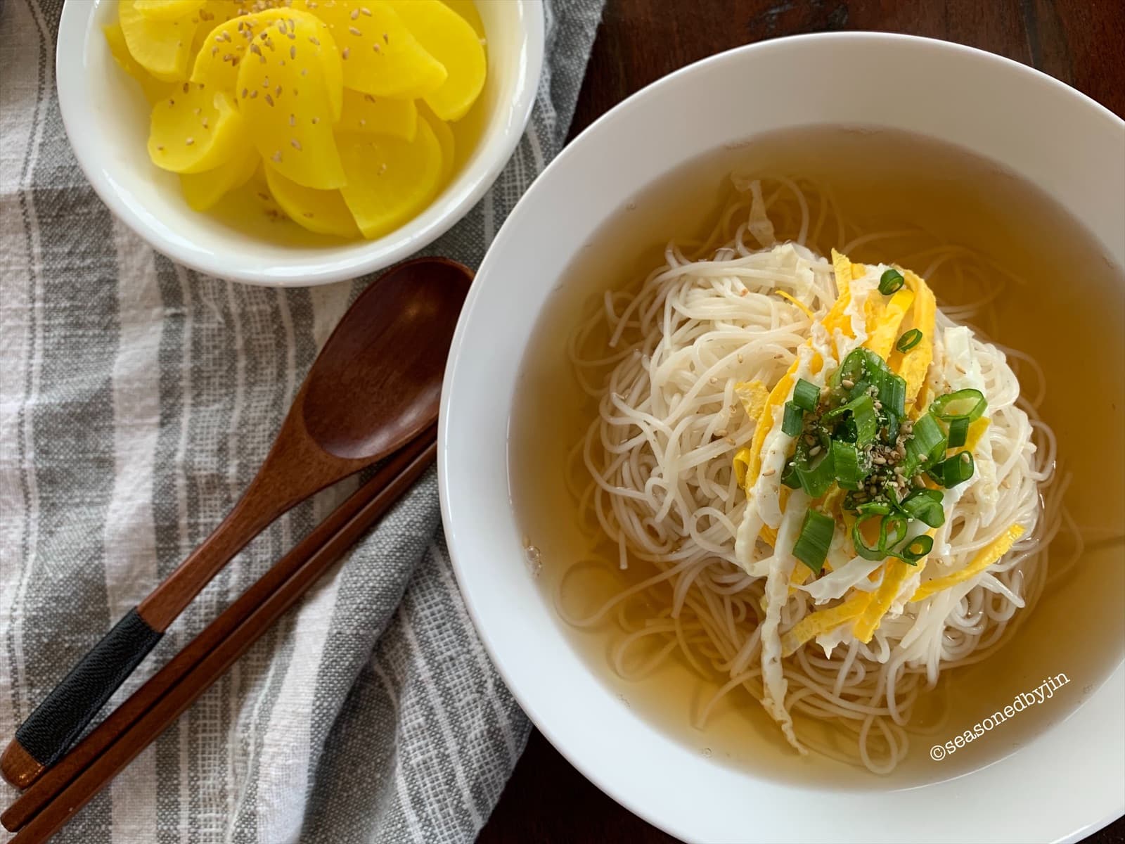 Janchi Guksu (Korean Banquet Noodle Soup)