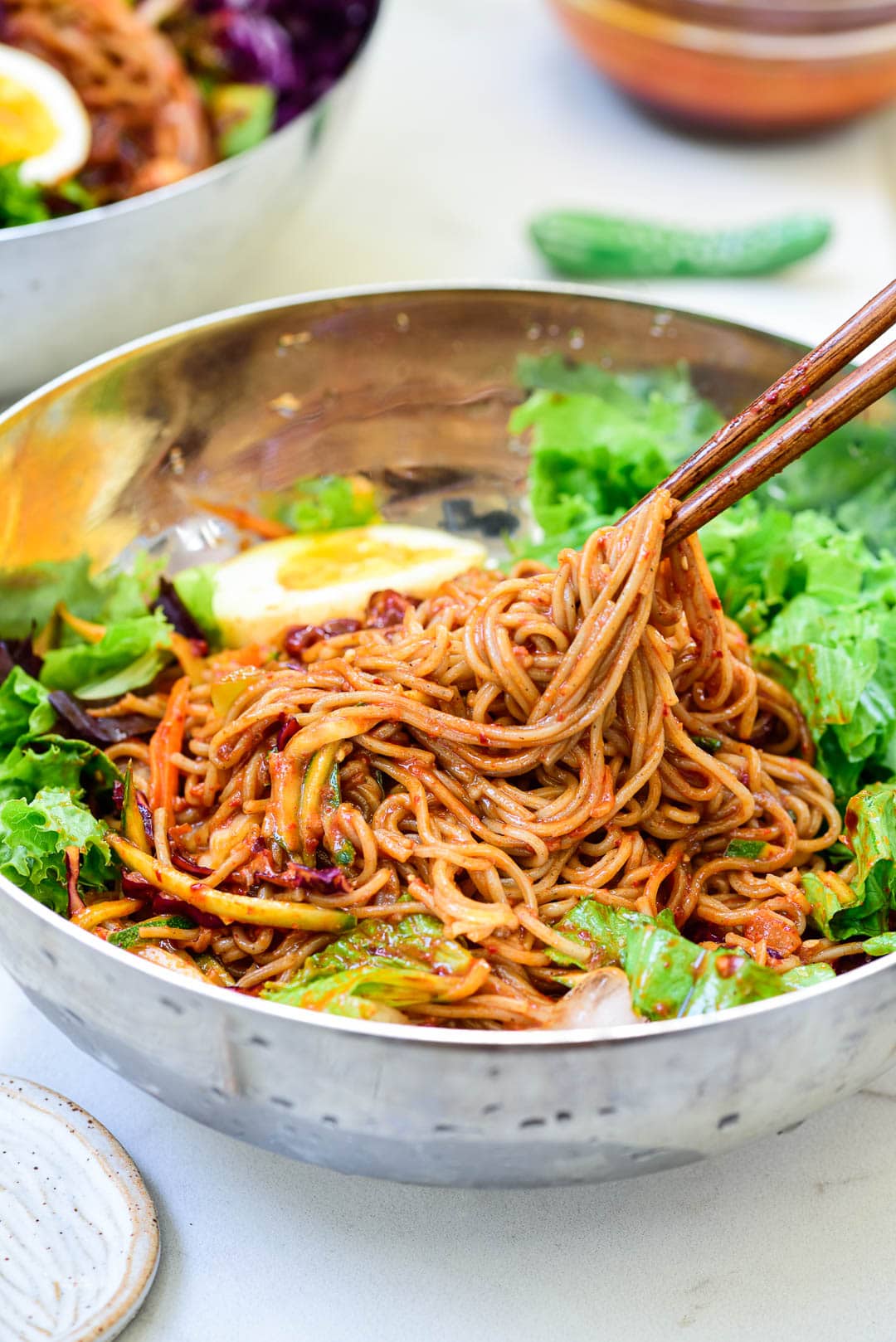 Bibim Guksu (Spicy Cold Noodles)