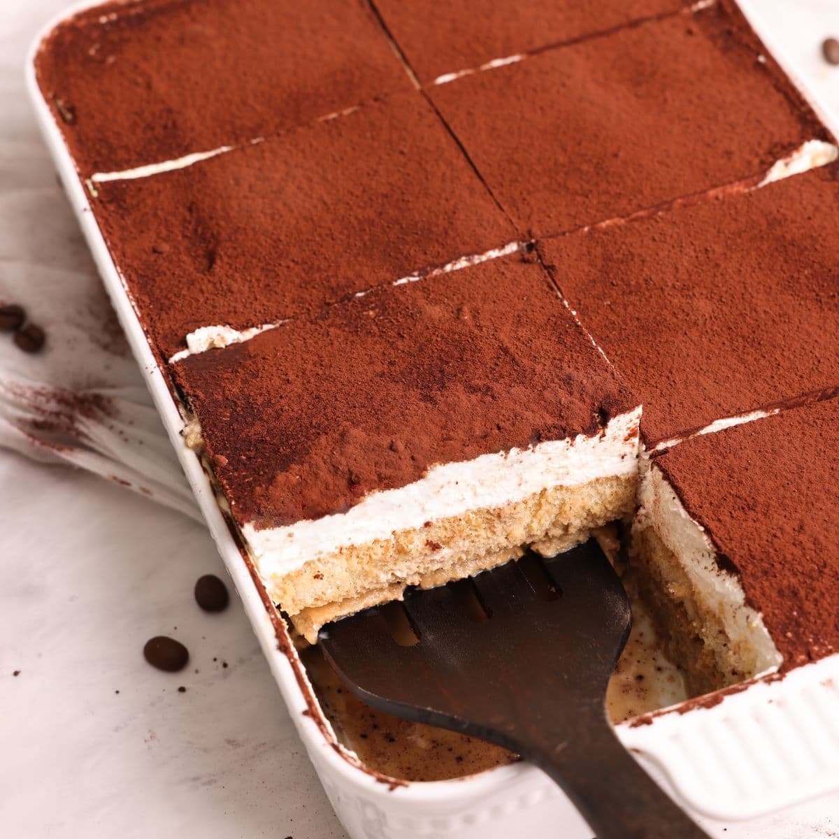 NO BAKE TIRAMISU TRES LECHES CAKE