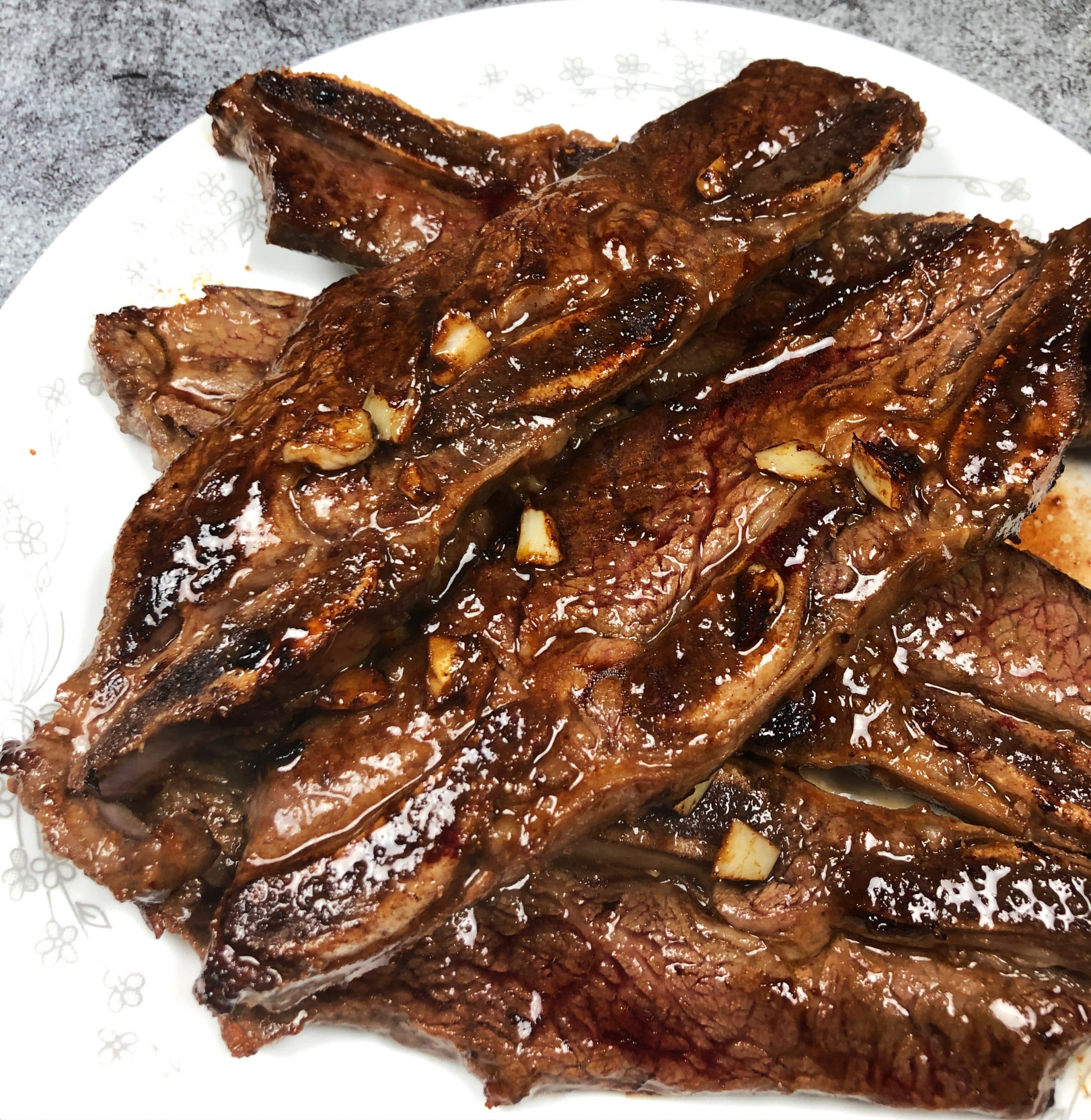 Asian Flanken Beef Ribs
