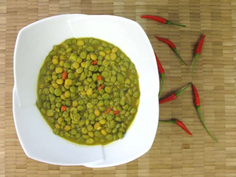 Curry Pigeon Peas