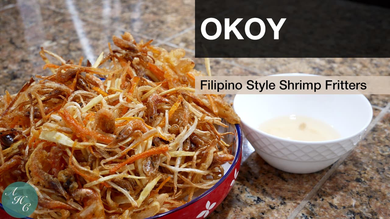 Okoy / Ukoy (Filipino Shrimp Fritters)