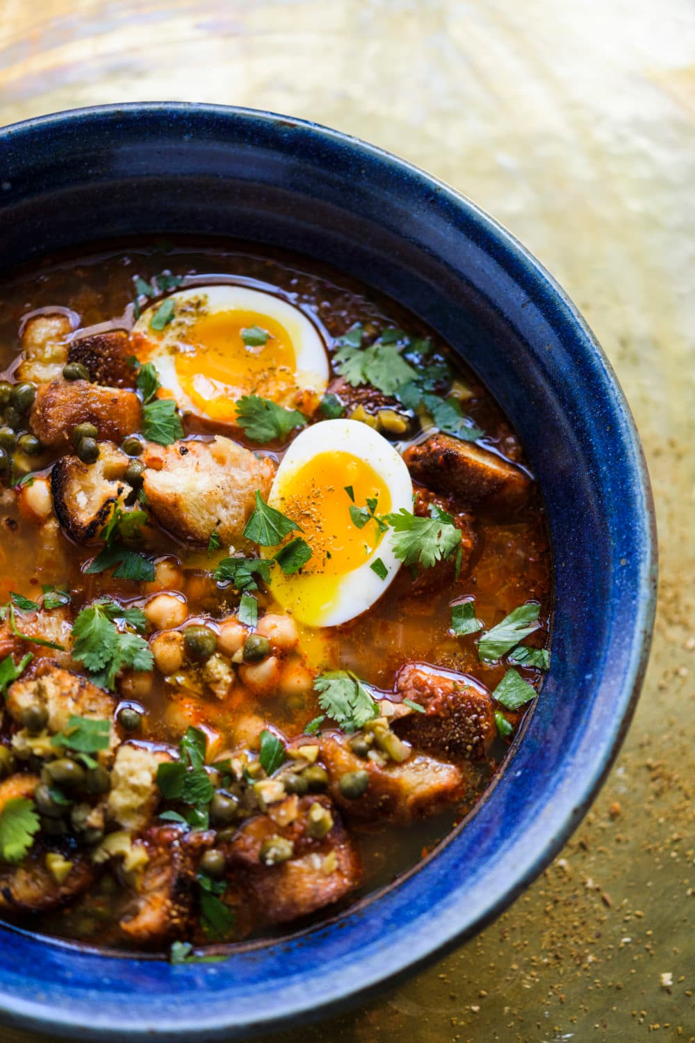 Lablabi (Chickpea and Harissa Soup)
