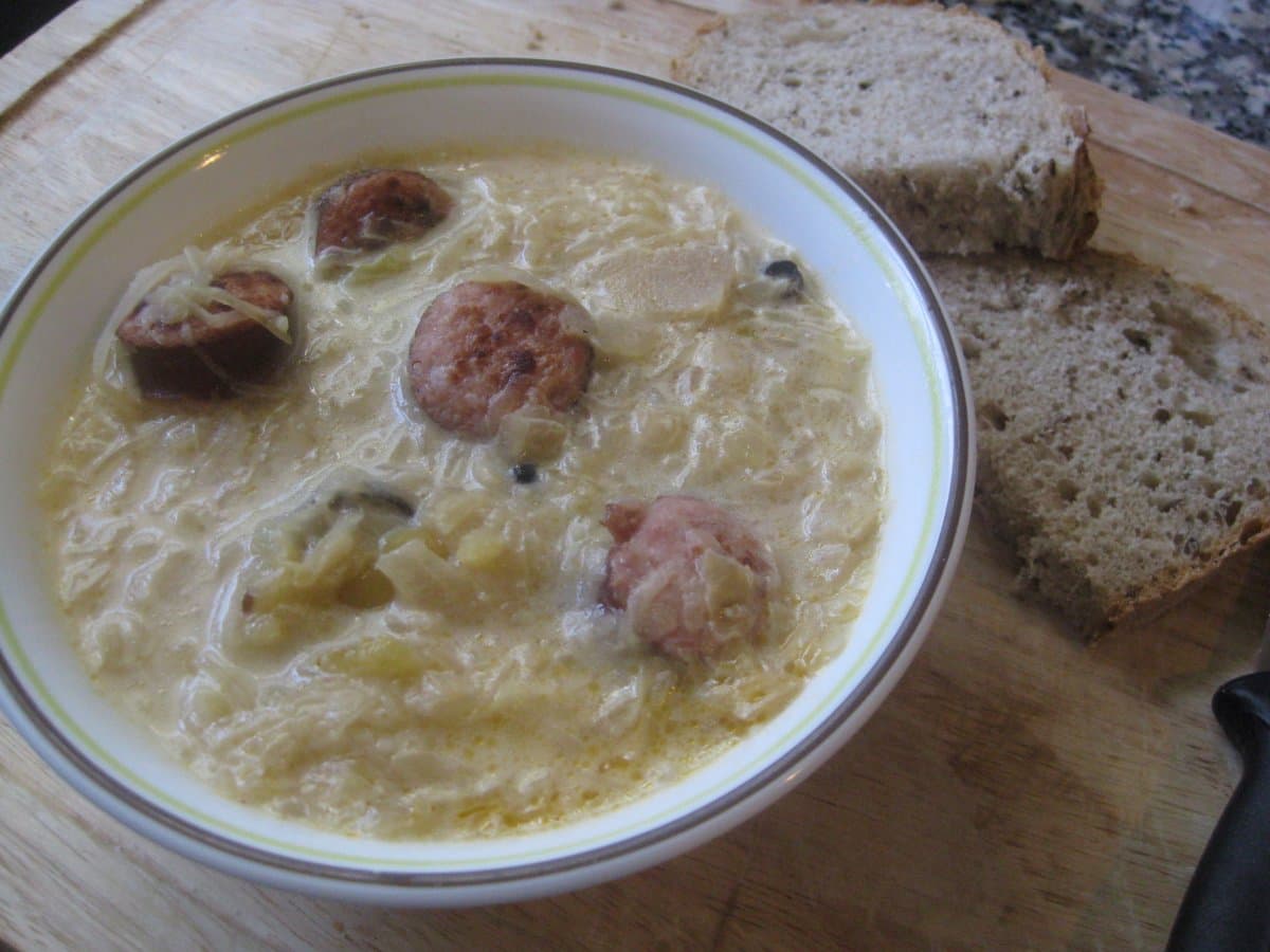 Sauerkraut Soup (Kapustnica)