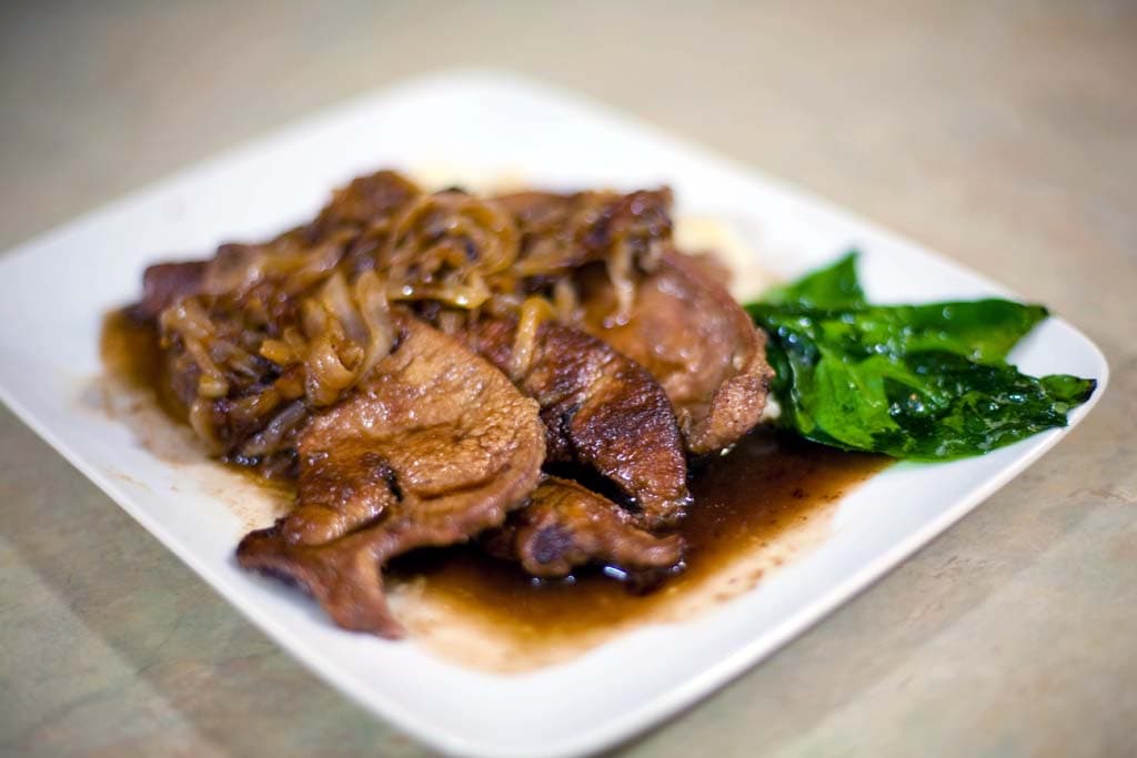 Calf’s Liver and Onions