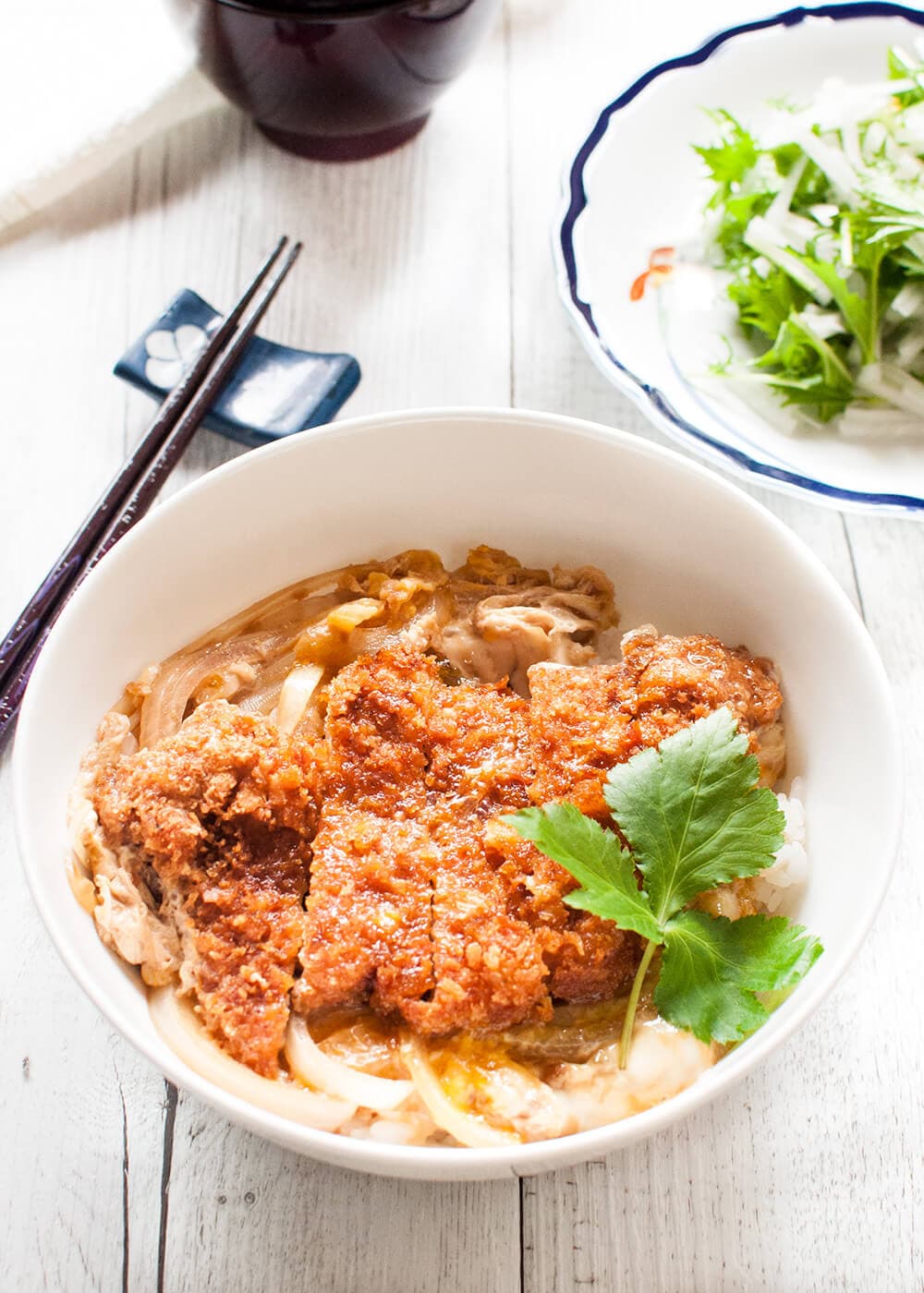 Katsu-don (Pork Cutlet and Egg on Rice)