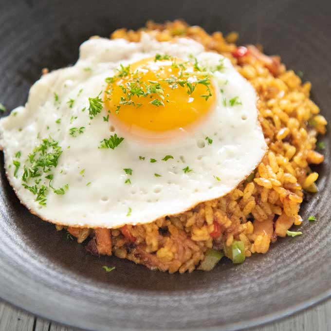 Japanese Curry Fried Rice (Dorai Karē Chāhan)
