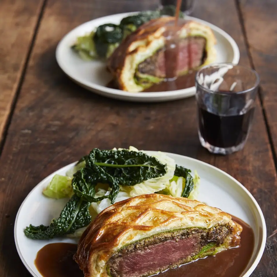 Beef Wellington for two