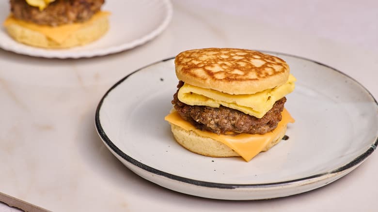 Homemade Sausage McGriddle