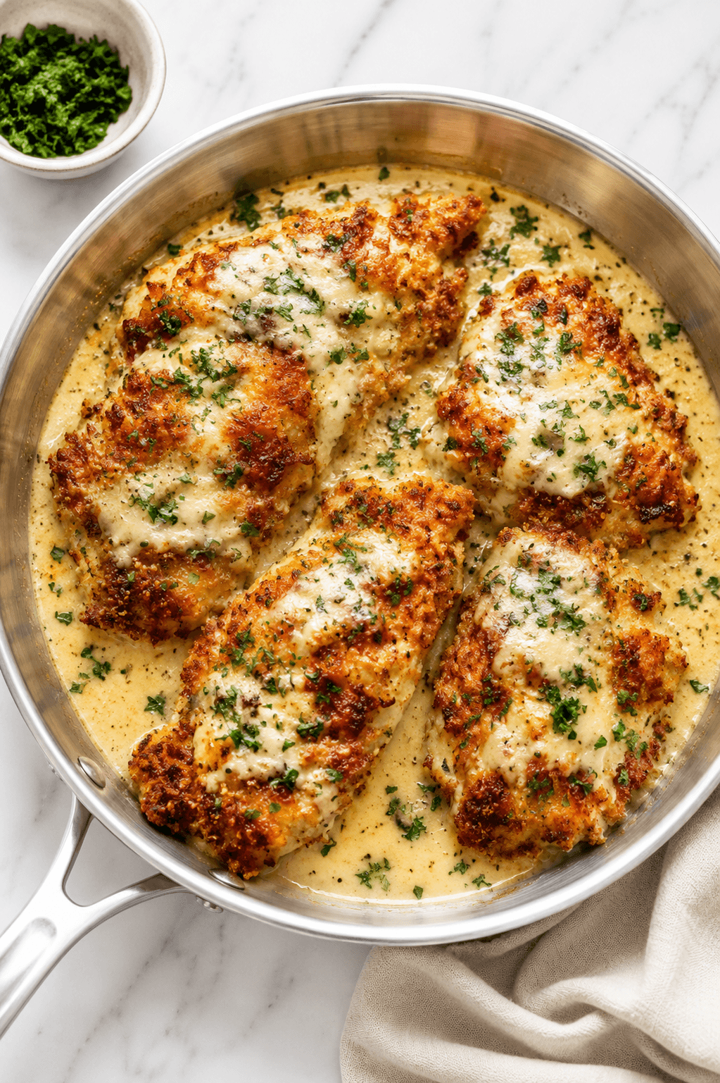 Easy Longhorn Steakhouse Parmesan Chicken