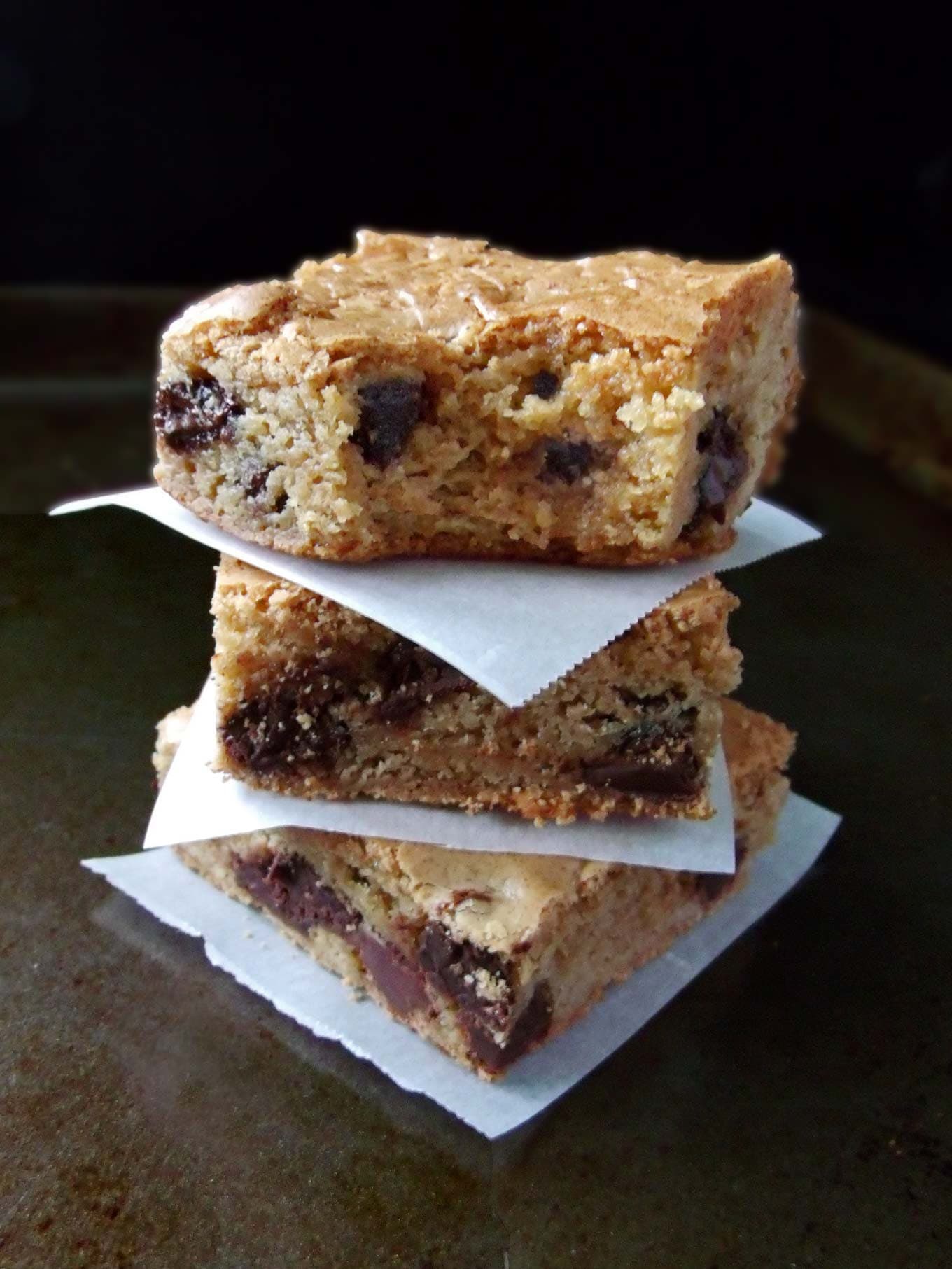 Congo Bars aka Blondies aka Chocolate Chip Brownies