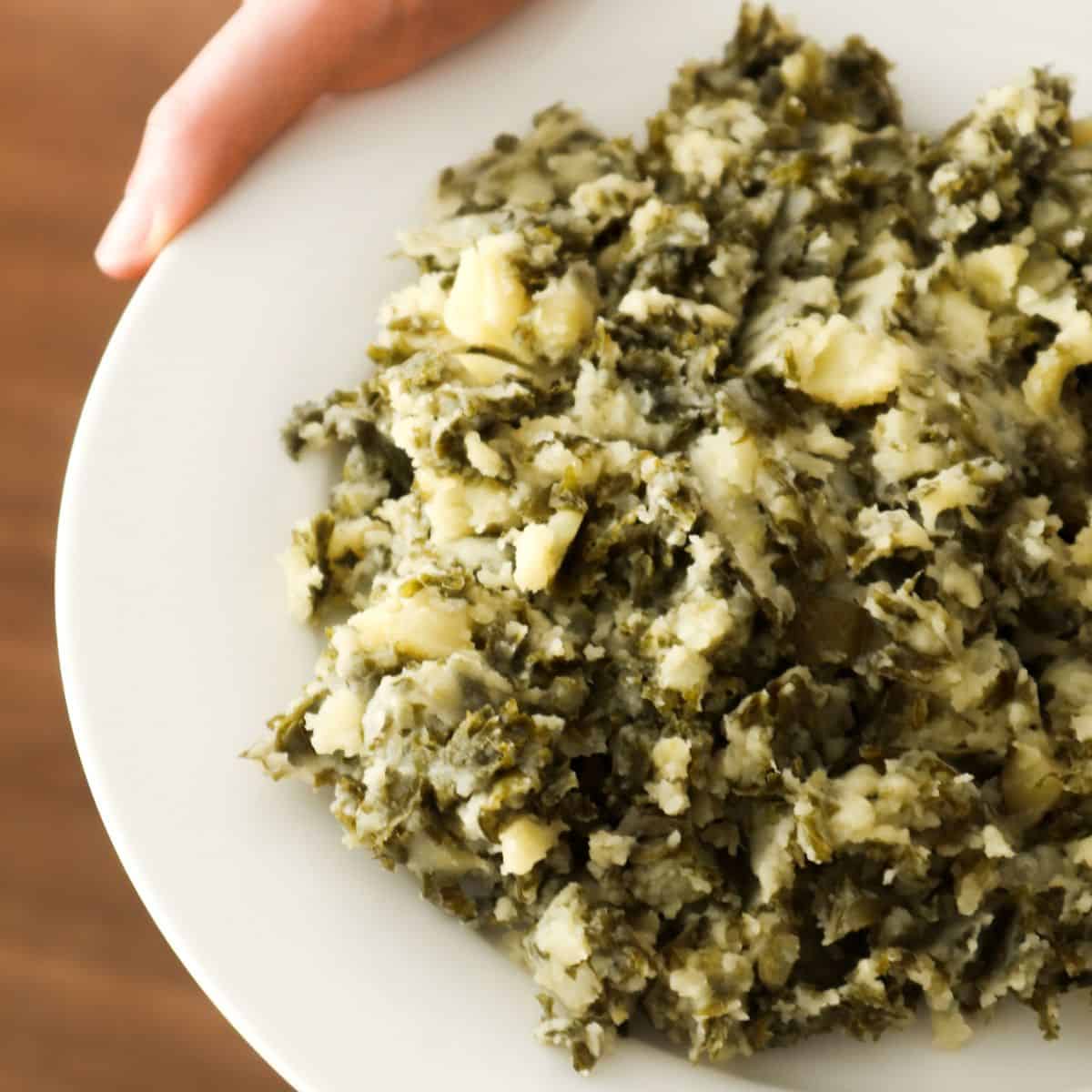 Dutch Boerenkool stamppot