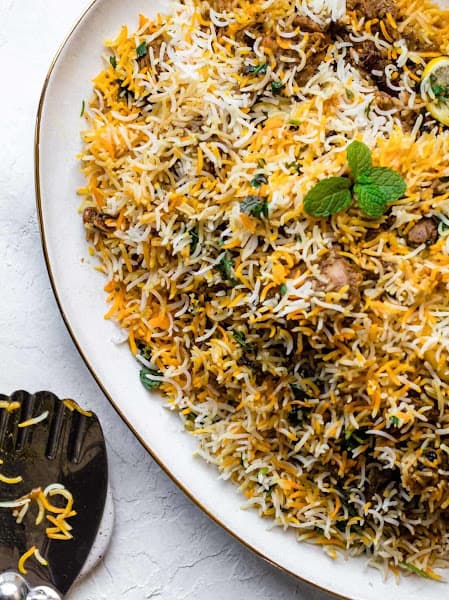 Pakistani Chicken Biryani Recipe (The BEST!)