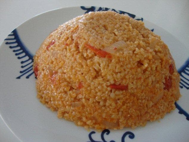 Pilaf Pourkouri (Bulgur Wheat Pilaf)