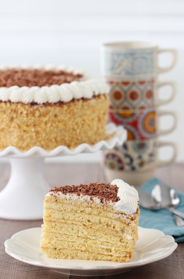 Delicate and Tender Layer Cake