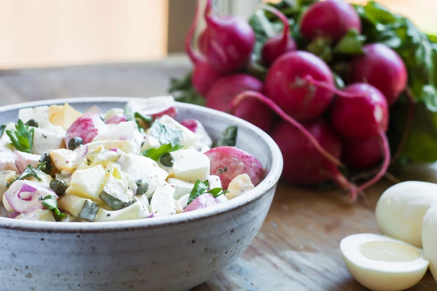 Low Carb Keto Potato Salad