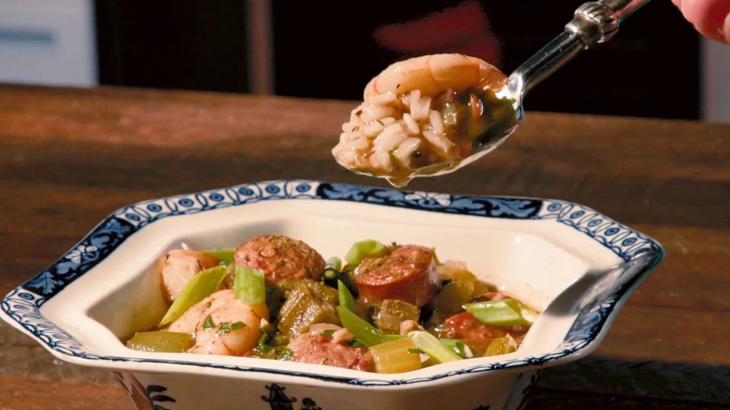 Shrimp And Sausage Gumbo