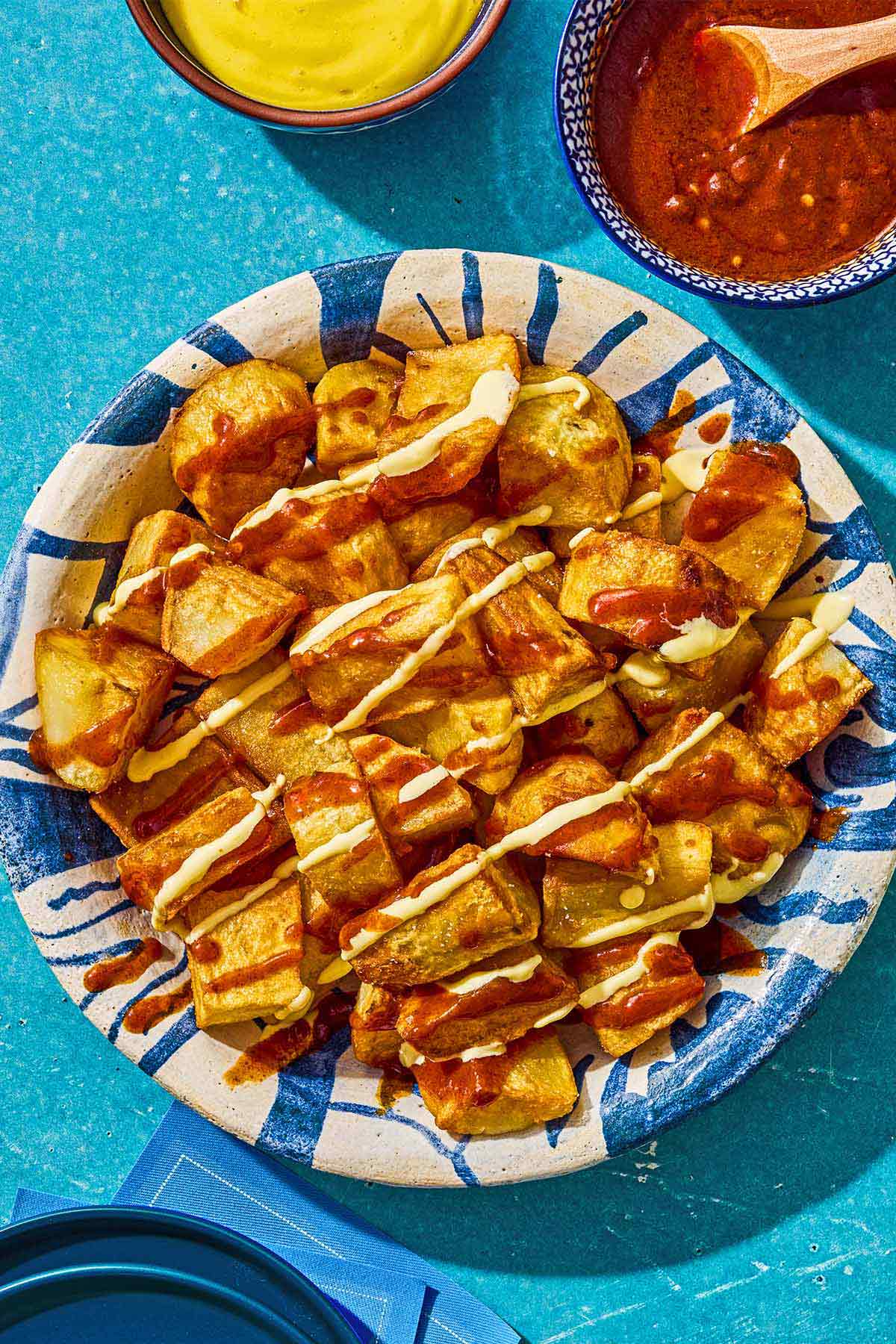 Patatas Bravas (Crispy Spanish Potatoes)