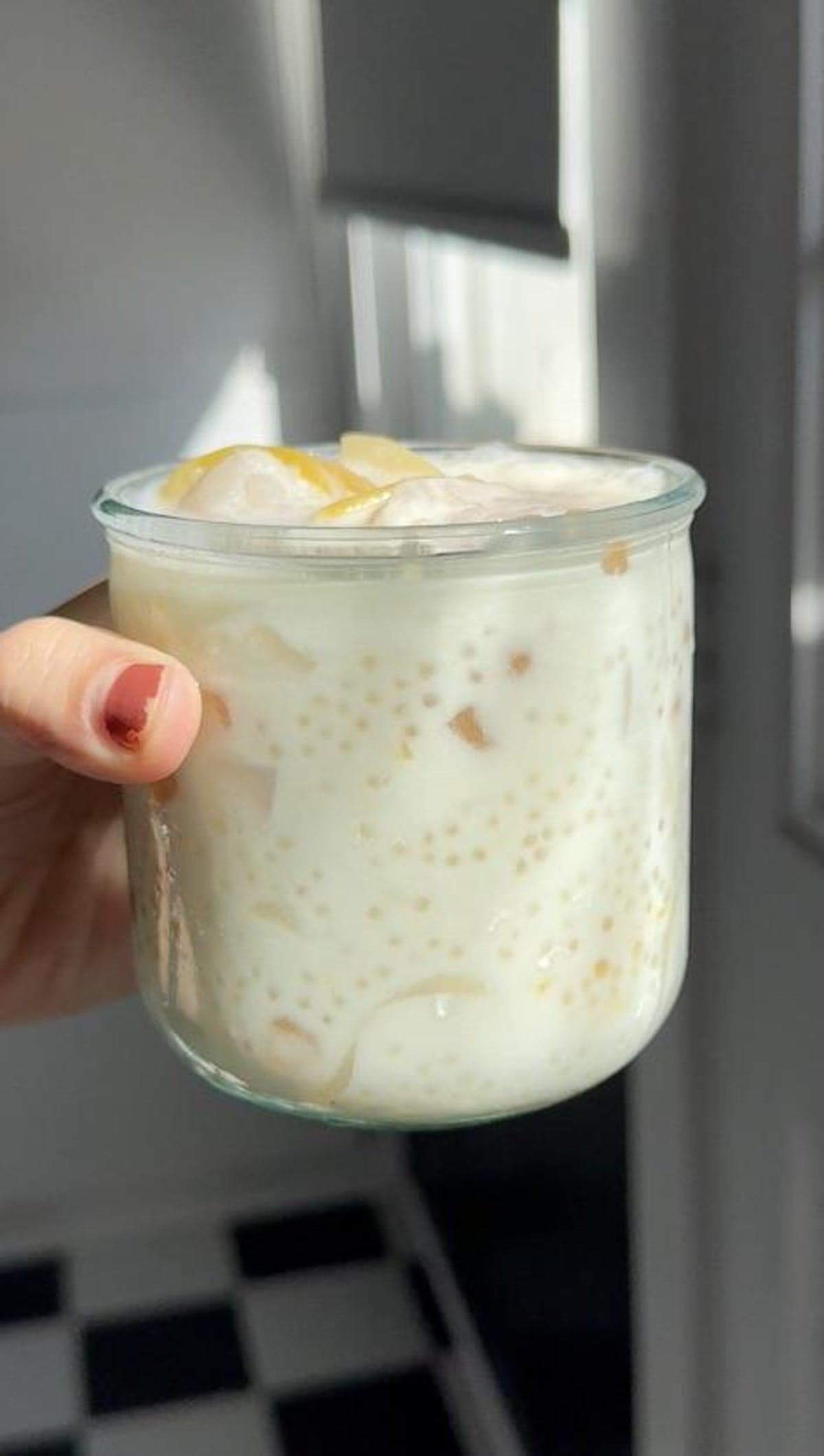 Lychee Sago Recipe by Tasty