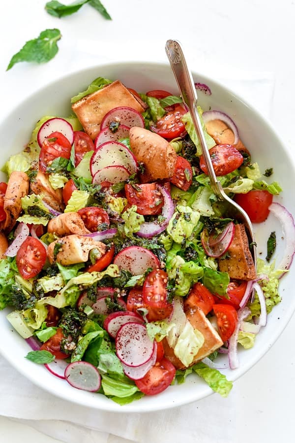 The Best Fattoush Salad