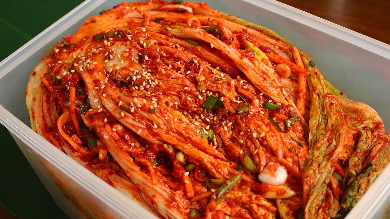 Napa Cabbage Kimchi
