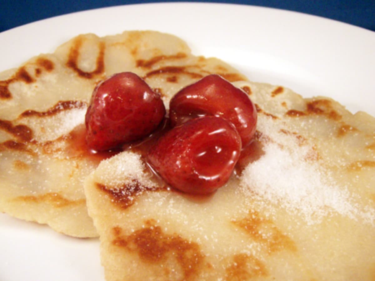 Norwegian Potato and Rye Pancake Flatbreads