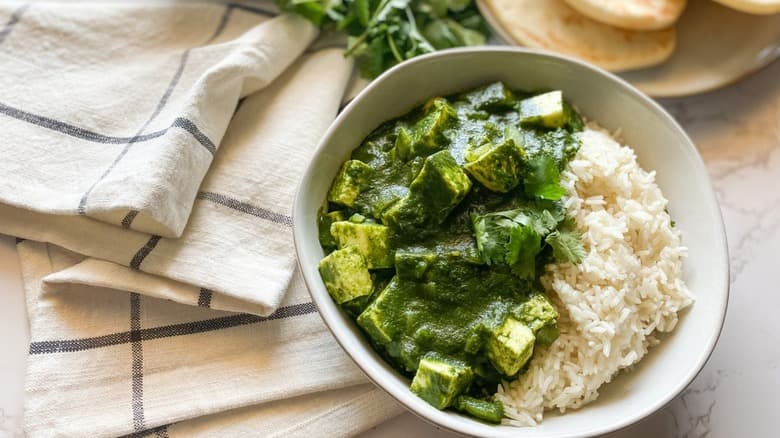 Simple Palak Paneer