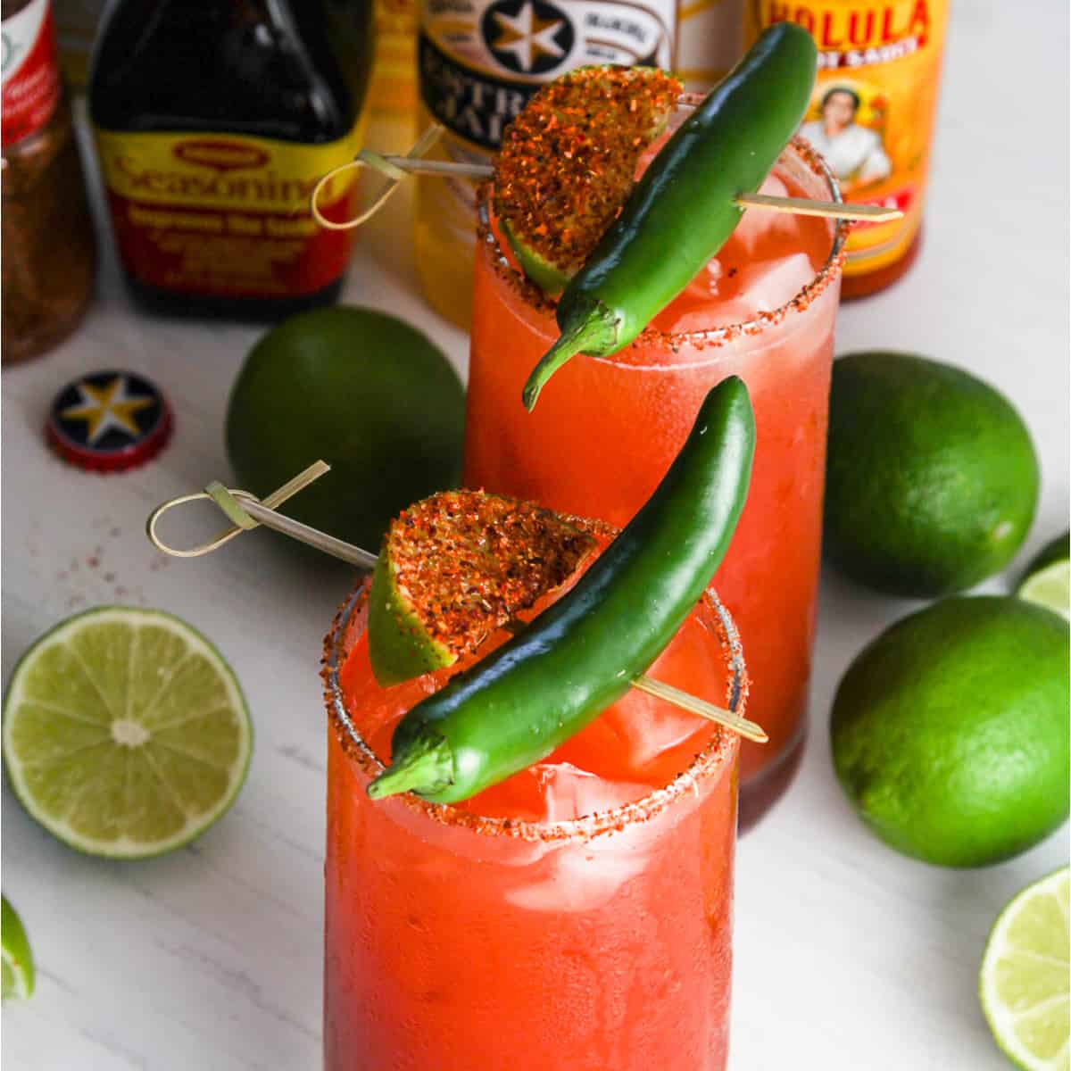 Michelada Mexican Beer Cocktails