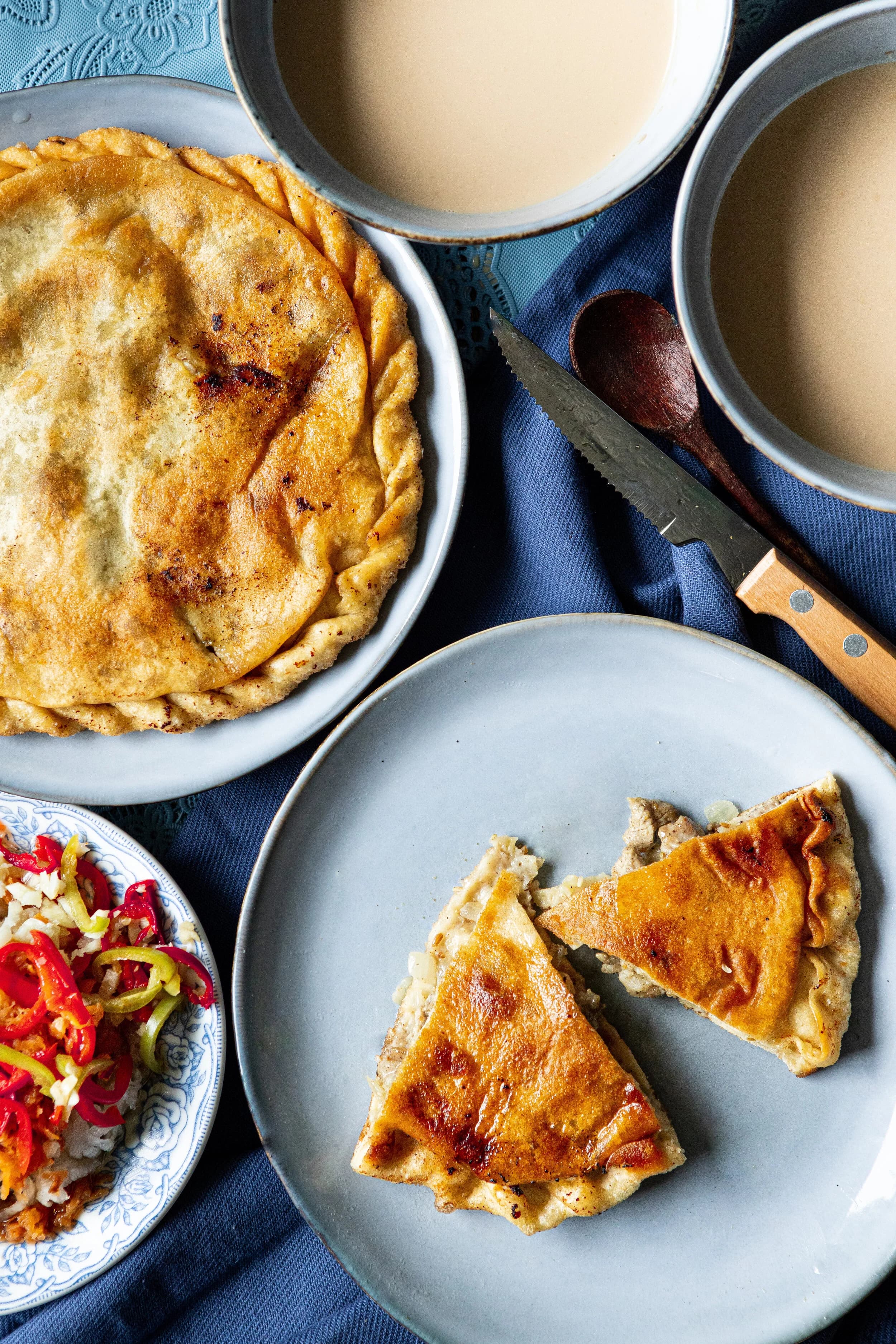 Gosh-naan Meat Bread