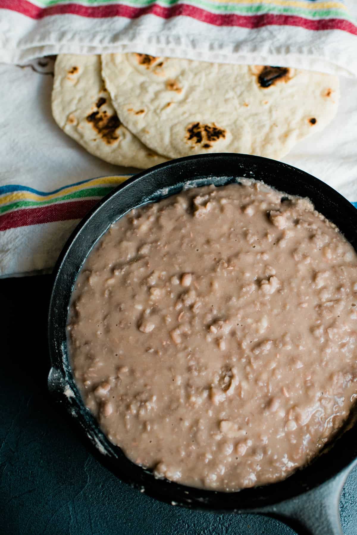 Homemade Refried Beans (Frijoles Refritos)