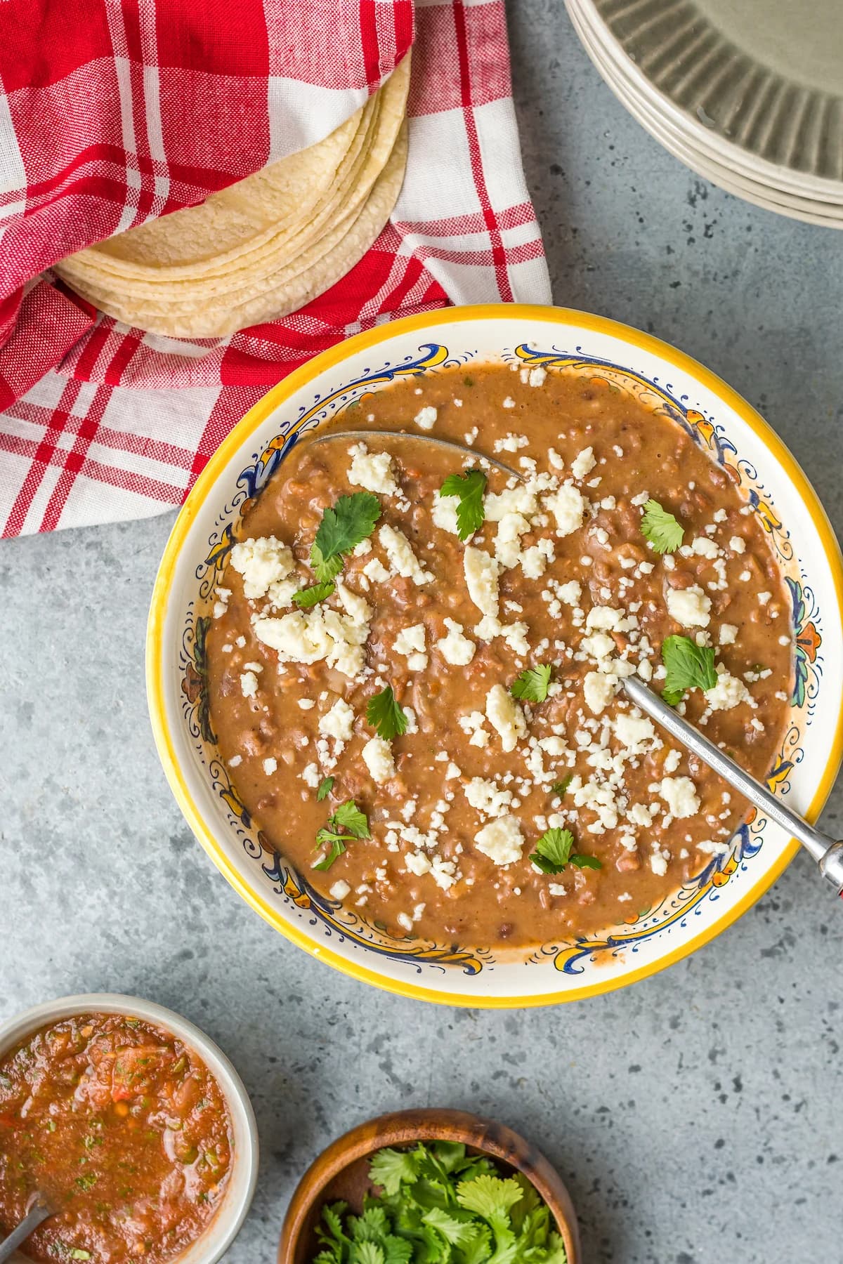 Easy Refried Beans (Frijoles Refritos)