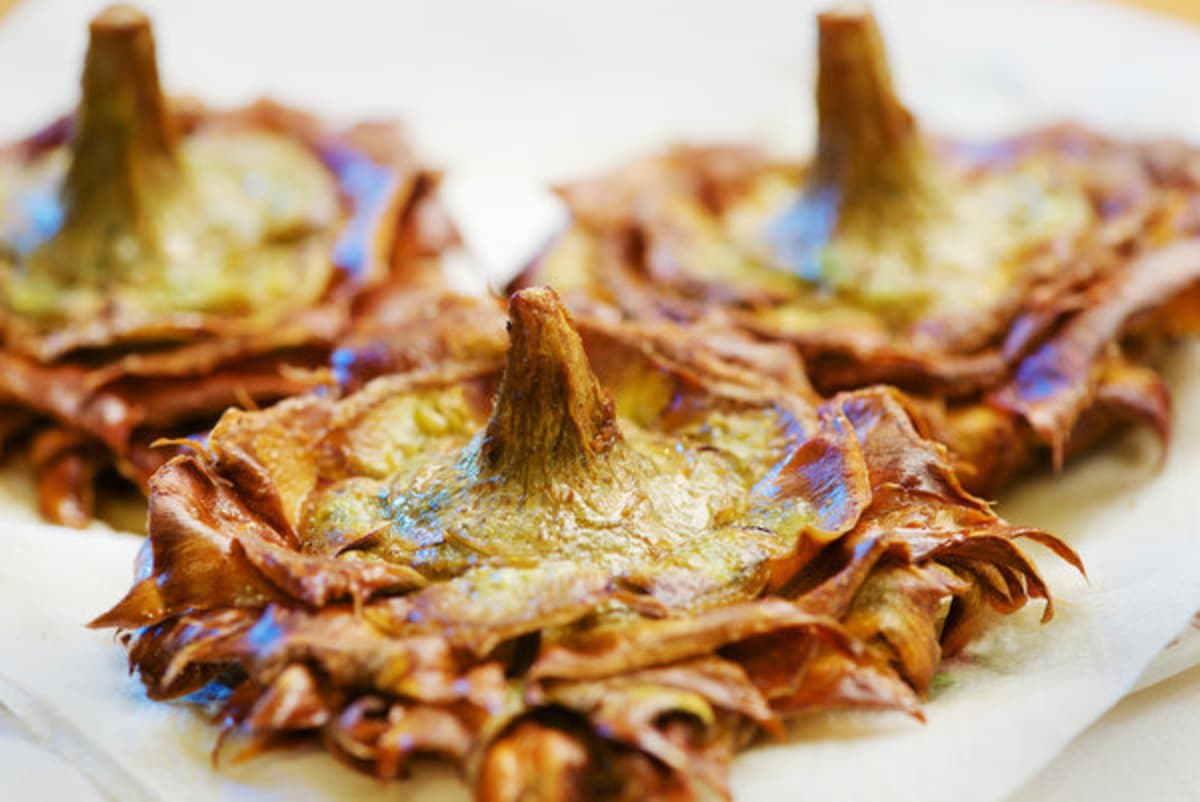 Soma Sengupta Passover Recipes: Carciofi Alla Giudia (Fried Arti