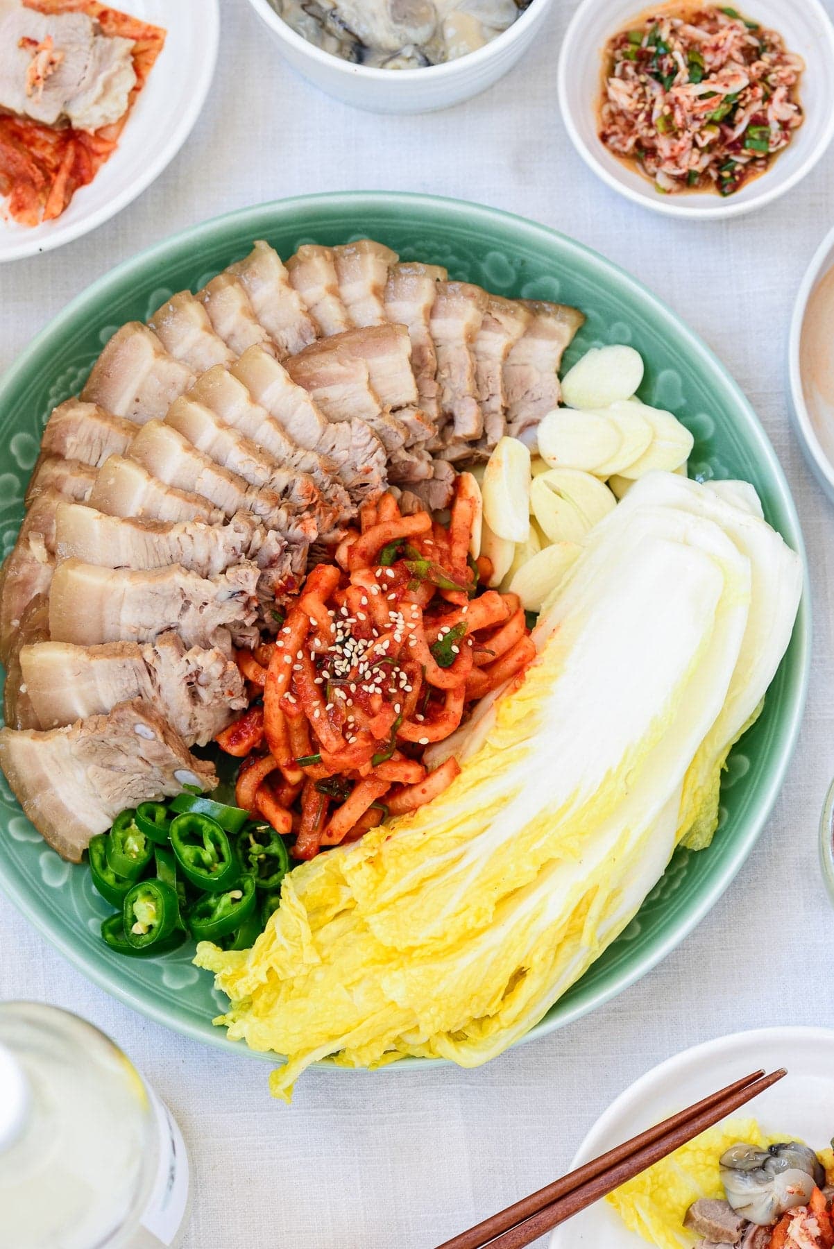 Bossam (Boiled Pork Wraps)