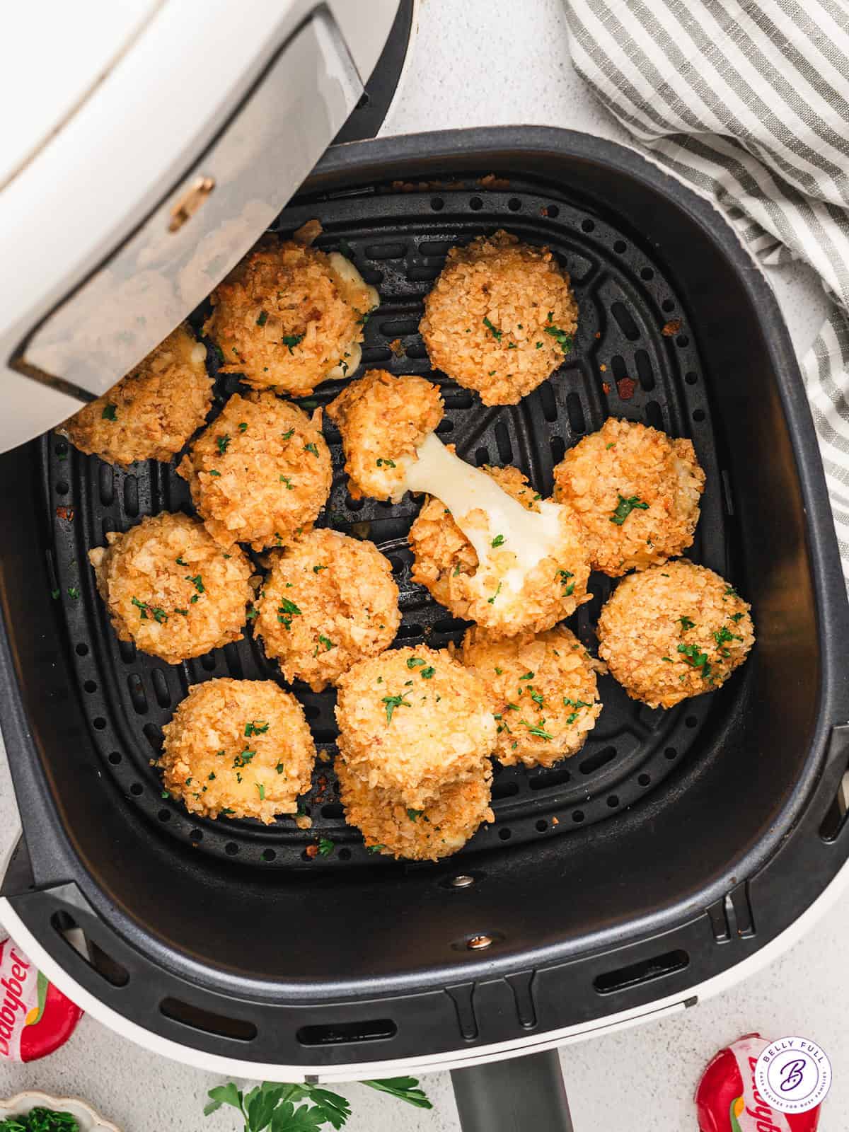 Air Fried Babybel Cheese